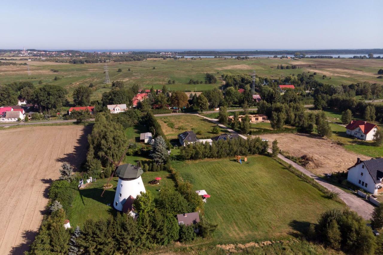 Windmill Vacation Home In Ledzin Near Baltic Sea Niechorze Exterior foto